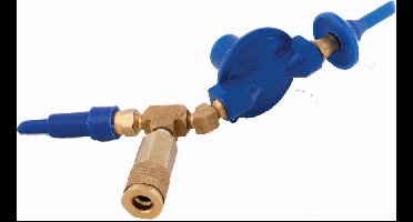 Drukventiel met manometer