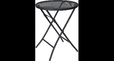 Progarden Tuin-/bijzettafel 72 X 60 Cm Staal Donkergrijs