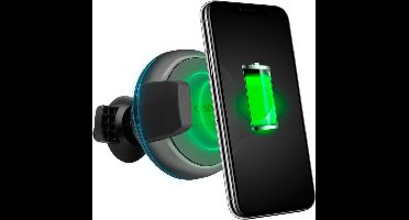 Draadloze oplader, autohouder GSM. Fast charge iPhone X, iPhone 8, Samsung Galaxy S9, Galaxy S8, Google Nexus 6