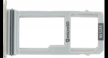 Simkaart houder geschikt voor Samsung Galaxy A3 2017 A320 - Simcard Holder - Pink