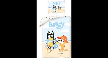 Bluey Dekbedovertrek Strand 140 x 200 cm - katoen