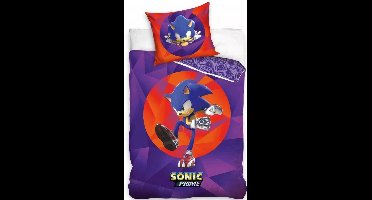 Sonic Prime Dekbedovertrek 140 x 200 cm - 60 x 70 cm