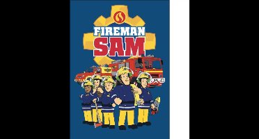Fleece Deken Brandweerman Sam, 110x140cm