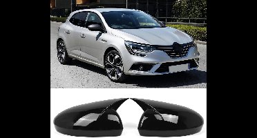 Allecta - Zijdelingse achteruitkijkspiegelafdekking voor Renault Megane 4 MK4 2016-2020 - Set van 2 - Auto accessoires - Bescherming van spiegels.
