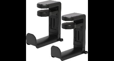 Premium Verstelbare Hoofdtelefoon Stand - Hoofdtelefoon Houder met Kabel Organizer voor Gaming en PC