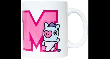 Grupo Erik Mok Bt21 Mang Junior 300 Ml Keramiek Wit/roze