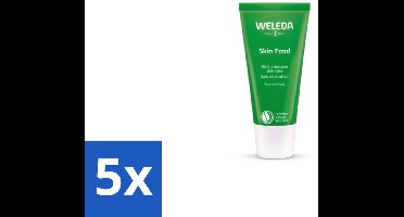 5 x WELEDA - Crème - Skin Food - Droge huid - 30 ml - Droge Huid - Huidverzorging - Crème - Voedende Crème - Droge Huid Crème