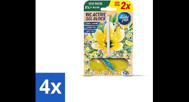 Ambi Pur - Toiletblok - Citrus & Jasmijn - 2 stuks per verpakking - Voordeelverpakking - 4 stuks