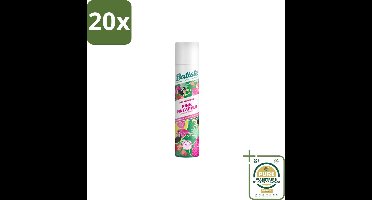20 x Batiste - Pink Pineapple - Droogshampoo - Friszoete Geur - Verfrist en Geeft Volume - 200ml - Grootverpakking - Droogshampoo - Fris Haar - Fruitige Geur - Tropisch Haar - Haarkleur