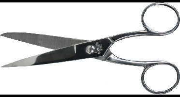 Desq schaar 15 cm | verchroomd | symmetrische ogen