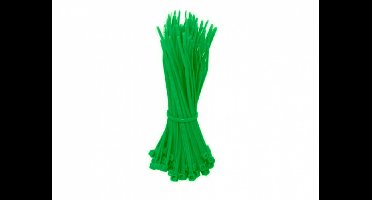 Kabelbinders 280mm groen - 100 stuks
