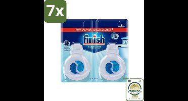 7 x Finish Deo Odorstop - Vaatwasverfrisser - Fris Parfum - Anti-geur - Tot 120 Afwasbeurten - Grootverpakking - Vaatwasser Verfrisser - Geurstop - Anti-geur - Vaatwasser Geur - Vaatwasser Verfrissers