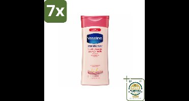 7 x Vaseline Handcreme Healthy Hands & Stronger Nails 200 ml - Grootverpakking - Handcrème - Handverzorging - Nagelversterking - Keratine - Hydratatie
