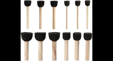 Creotime Tamponeerstokjes Foam 13-20-25-35 Mm 12 Stuks