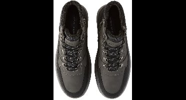 Tom Tailor - Waterdichte enkellaarsjes met voering - Maat 41 - black-coal