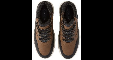 Tom Tailor - Waterdichte enkellaarsjes met voering - Maat 45 - black-nuts