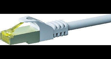 Danicom Cat7 S/FTP (PIMF) patchkabel - 2 meter wit - netwerkkabel - internetkabel - UTP kabel - RJ45 - 10000 mbit/s