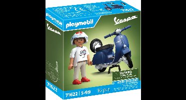 PLAYMOBIL 1969 Vespa 150 Sprint Veloce, blauw - 71622