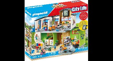 PLAYMOBIL City Life Ingerichte school - 9453