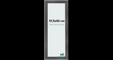 Your Decoration - Fotolijst 37,5x98 cm - MDF - Zwart Mat - Pisa