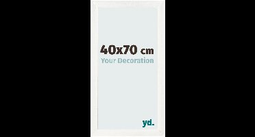 Your Decoration - Fotolijst 40x70 cm - MDF - Wit Geveegd - Pisa
