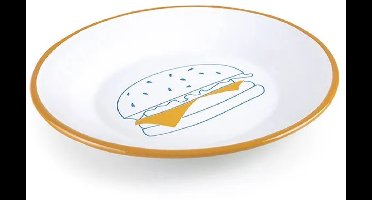 Ibili Gastrodessin Hamburgerbord Wit