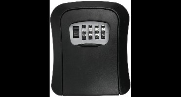 Stahlex Sleutelkluis met cijferslot - kunststof - 16 x 15 x 5 cm - inbraakbeveiliging - veilige sleutelopslag