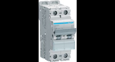 Hager Installatieautomaat 1p+N 25 A B-karakteristiek 10 (15) kA