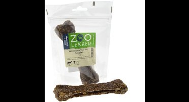 Zoolekker Welp en senior kluif hert kamala L - harde kauwsnack met natuurlijke ondersteuning, 17 cm