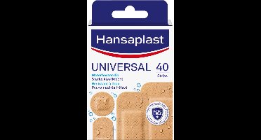 Hansaplast Universal Strips - 6 x 40 stuks - Voordeelverpakking