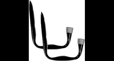 Benson ophanghaak Jumbo - 2x - 24 x 17 cm - staal - corrosiebestendige afwerking - werkplaats