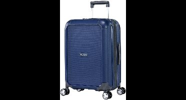 Eminent AEGIS - 4-wiel cabine trolley 55 cm uitgebreid (marineblauw)