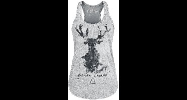 Harry Potter Expecto Patronum Dames Top - lichtgrijs - L