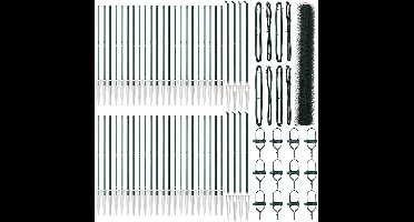 vidaXL - Hekpaal. - Groen