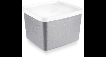 Orion - Voedselcontainer met Deksel - Grijs - 1,1 l