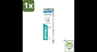 1 x Elmex – Tandpasta – Sensitive Plus Gum Care White – 75 ml - Gevoelige Tanden - Gevoelige Tanden En Tandvlees - Tandpasta Voor Gevoelige Tanden - Tandpasta Voor Gezond Tandvlees - Whitening Tandpasta