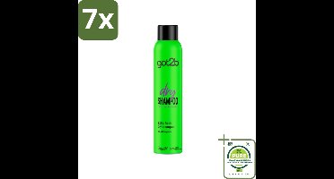 7 x Got2B - Droogshampoo - Extra Fresh - 200 ml - Grootverpakking - Droog Haar - Fris Haar - Droogshampoo - Haarkleur - Haargeur