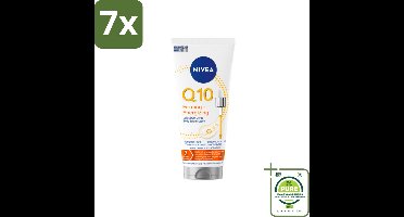 7 x NIVEA – Body Serum-Lotion – Q10 Verstevigend – 200 ml - Grootverpakking - Huid Verstevigen - Energie Huid - Hydratatie Huid - Q10 Serum - Vitamine C Huid