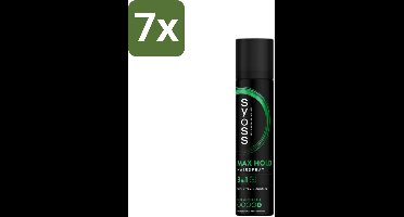 Syoss - Max Hold - Haarspray - Compacte Fixatie - 75 ml - Bulkverpakking - 7 stuks