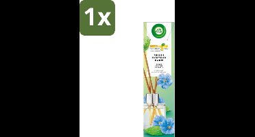 1 x Air Wick - Geurstokjes - Frisse Ochtenddauw - Essentiële Oliën - 40 ml - Geurstokjes - Frisse Ochtenddauw - Essentiële Oliën - Luchtverfrisser - Natuurlijke Geur