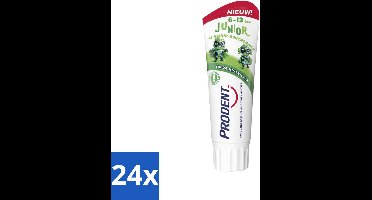 24 x Prodent – Tandpasta Glazuurbeschermer – Kids 6+ – 75 ml - Glazuurbeschermende Tandpasta - Kindertandpasta - Gaatjespreventie - Fluoride - Wisselgebit