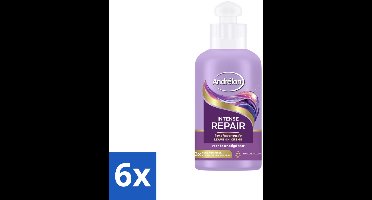 Andrélon – Leave-In Crème – Intense Repair – 200 ml - Voordeelverpakking - 6 stuks
