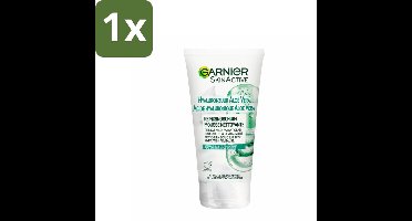1 x Garnier - SkinActive - Gezichtsreinigingsschuim - Hyaluronzuur & Aloe Vera - Hydraterend - 150 ml - Gezichtsreinigingsschuim - Hyaluronzuur - Aloe Vera - Gezichtsreiniging - Hydraterend