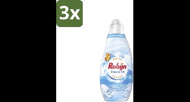 3 x Robijn – Vloeibaar Wasmiddel – Klein & Krachtig Classics Stralend Wit - 665 ml - Koffiezetapparaat