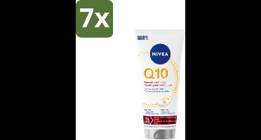7 x NIVEA – Neck & Decolleté Crème – Q10 Verstevigend + Anti-Rimpel – 200 ml - Anti-rimpel Crème - Hals En Decolleté Crème - Q10 Crème - Huidverzorging - Huidelasticiteit