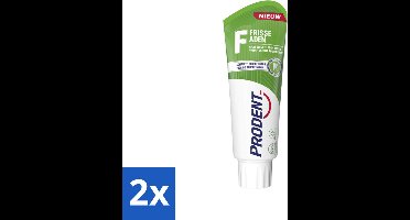 2 x Prodent – Tandpasta – Frisse Adem – Pro-Zinc Technologie - Slechte Adem - Frisse Adem - Tandpasta - Antibacteriële Tandpasta - Pro-Zinc