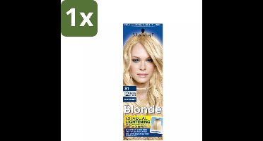 1 x Schwarzkopf - Blondspray - Blonde Super S1 - Blondspray - Zonneschijn Haar - Natuurlijke Oplichting - Haarkleur Verlichten - Haarkleur Veranderen