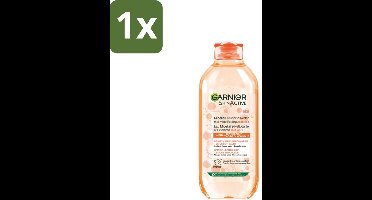 Garnier - SkinActive - Micellair Reinigingswater - Milde Peeling - Alles-in-1 - 400 ml - 1 stuk