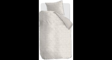 At Home by BeddingHouse Effect dekbedovertrek - Eenpersoons - 140x200/220 - Wit