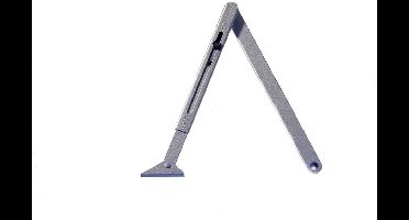 Deurdranger arm - Zilvergrijs - Geze - Geze schaararm TS 2000V/4000